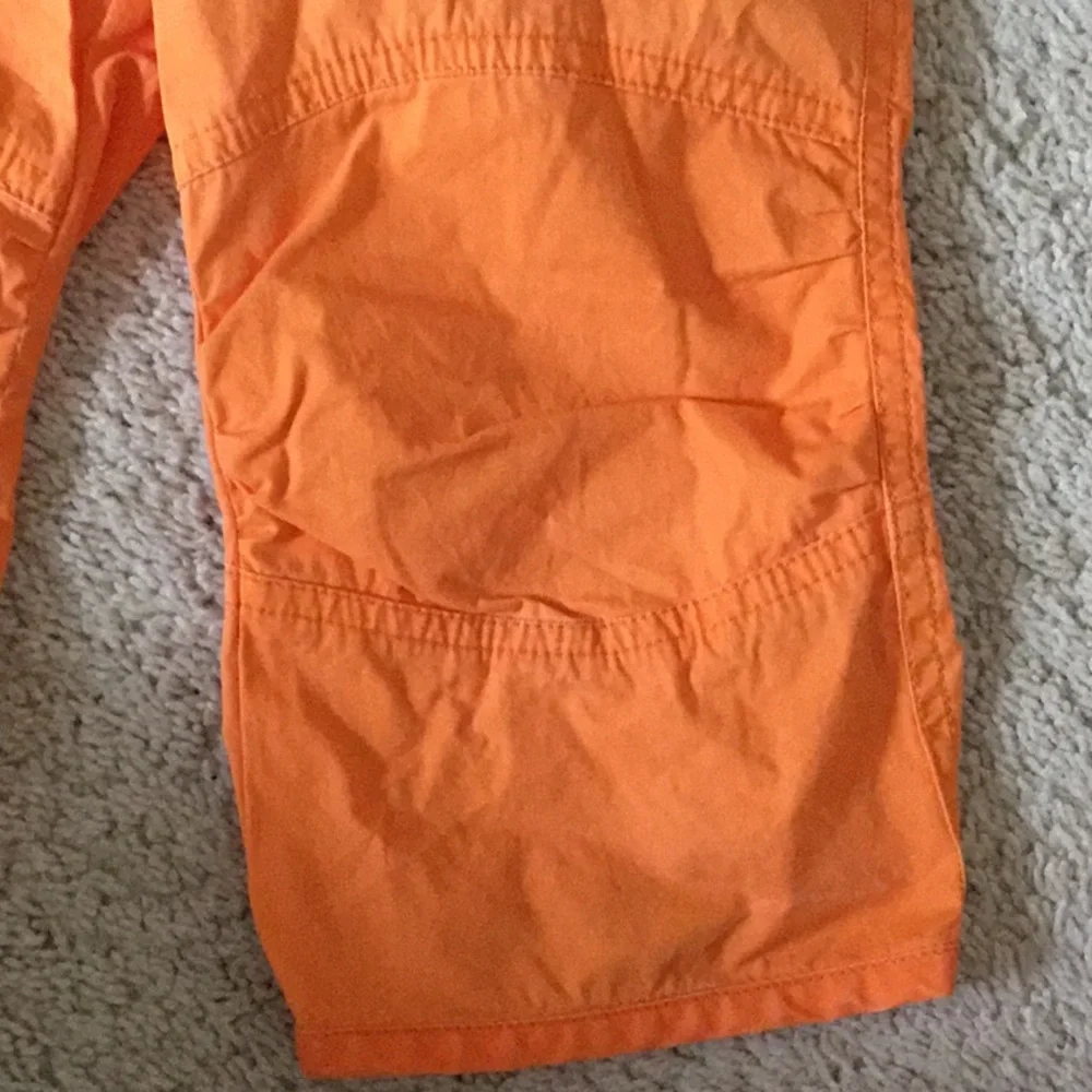 Oilily Tangerine Bright Orange Kids Top & Capri Pants Set Outfit